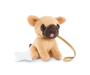 Dukker, Bamser & Utstyr - Corolle Ma  - Puppy Set with Leash and Bone - 9000212070