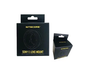 Foto- & Videotilbehør - NITECORE CINE E-mount adaptor - NITECORE E-Mount