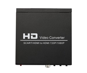 Diverse kabel - NORTH SCART+HDMI to HDMI HD Converter and Switch Black - 584002