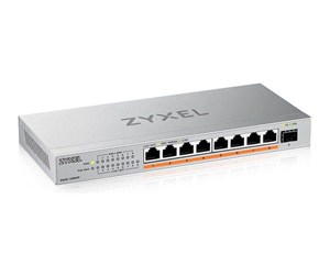 Switch/splitter - ZyXEL XMG-100 Series XMG-108HP - switch - unmanaged - 8 ports - unmanaged - XMG-108HP-EU0101F