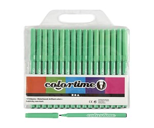 Kreative leker - Creativ Company Light Green Pens 18pcs. - 373535