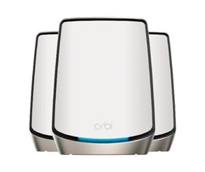 Ruter - Netgear Orbi 860 Series RBK863S - Wi-Fi system - Wi-Fi 6 - desktop - Mesh router Wi-Fi 6 - RBK863S-100EUS