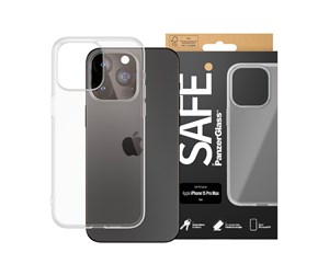 Mobil - Deksel og etui - SAFE. by PanzerGlass TPU Case iPhone 15 Pro Max - SAFE95541