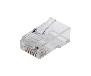 Diverse kabel - NORTH RJ45 contact for Cat6 10pack 8p8c for mounting with Tool - 584007