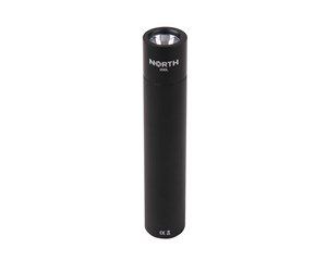 Lommelykter  - NORTH Flashlight 200 Lumen Black Aluminium 2W 3450Mah - 586200