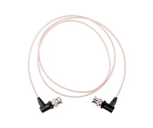 Diverse kabel - NORTH 3G SDI Cable BNC Male-Male 25cm Angled Plugs Extra Thin - 593500