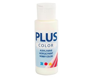 Kreative leker - Creativ Company Plus Color Acrylic Paint Off-white 60ml - 39637