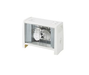 Varme- & Kjøleapparat - Adax Basic Fan heater 2000W White - 555010