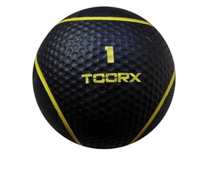 Sport & Fitness - Toorx Medicine Ball 1 kg - AHF-105BLACKONE SIZE