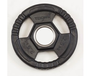 Sport & Fitness - Toorx Weightplate Rubber 2.5 kg Ø50 - DGG-TG2,5BLACKONE SIZE