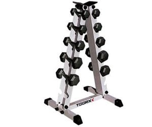 Sport & Fitness - Toorx Dumbbell Rack A-Frame 6 pairs - RPM-6IONE SIZE