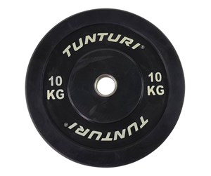 Sport & Fitness - Tunturi Training Bumperplate 10 kg. - 14TUSCF057IONE SIZE