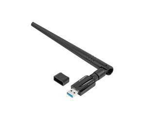 Nettverksadapter - Lanberg NC-1200-WIE AC1200 Dual Band Wi-Fi USB Adapter - NC-1200-WIE