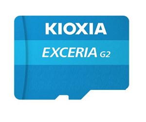 Minnekort - Kioxia EXERCIA G2 MicroSD/SD - 100MB/s - 32GB - LMEX2L032GG2