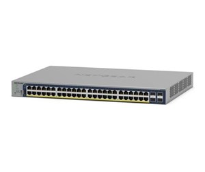 Switch/splitter - Netgear Smart GS752TPP - v3 - switch - 48 ports - smart - rack-mountable - GS752TPP-300EUS