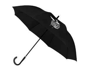 Fritid & Reise - Falcone Wetlook Umbrella - Automatic - Windproof - 110 cm - Black - LA-43