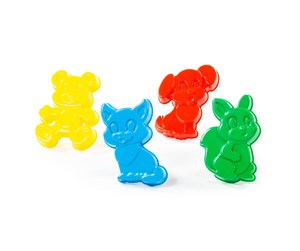 Utendørsleker - Cavallino Toys Cavallino Sand Molds Animals 4pcs. - 9648WD01