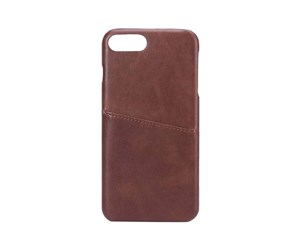 Mobil - Deksel og etui - ONSALA Mobilecover Brown iPhone 6/7/8 Plus Creditcard Pocket - 588503