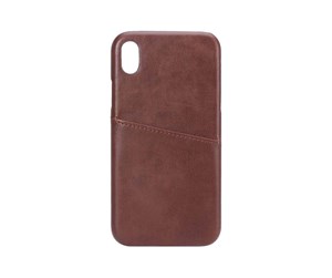 Mobil - Deksel og etui - ONSALA Mobilecover Brown iPhone X/XS Creditcard Pocket - 588505