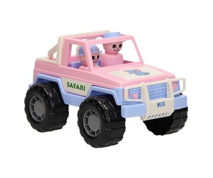 Utendørsleker - Cavallino Toys Cavallino Jeep 66 Off-Road Vehicle Safari Pink - 90218