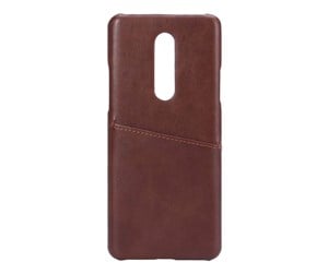 Mobil - Deksel og etui - ONSALA Mobilecover Brown Oneplus 8 Creditcard Pocket - 588547