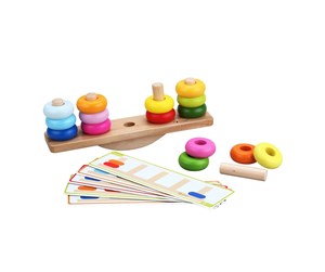 Treleker - Classic World Wooden Balance Stacking Game 26 pcs - 3537