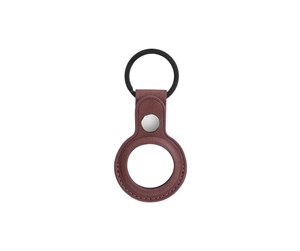 Mobil - Deksel og etui - ONSALA Airtag Holder Brown with Keyring - 588579