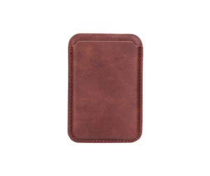 Mobil - Deksel og etui - ONSALA Magnetic Cardholder Brown iPhone 12 and later - 588589