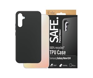 Mobil - Deksel og etui - SAFE. by PanzerGlass TPU Case Samsung Galaxy A35 5G | Black - SAFE95692