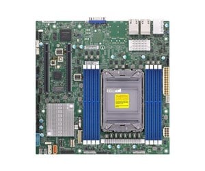 Hovedkort - Supermicro X12SPZ-LN4F Hovedkort - Intel C621A - Intel LGA4189 socket - DDR4 RAM - Micro-ATX - MBD-X12SPZ-LN4F-B