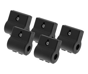 Diverse kabel - Deltaco Mounting clips for modular adapter rings 5-pack black - HDMI-ARACCX5