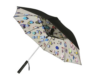 Fritid & Reise - Falcone Personal Parasol - Hand opening - Windproof - 105 cm - Black - GP-190