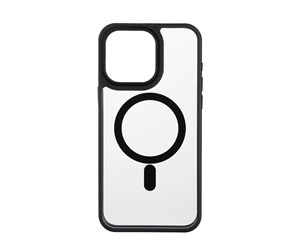 Mobil - Deksel og etui - ONSALA Phone Case Bumper MagSeries Black & Clear - iPhone 15 Pro Max - 588636