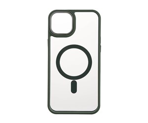 Mobil - Deksel og etui - ONSALA Phone Case Bumper MagSeries Green & Clear - iPhone 15 Plus - 588638