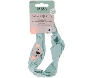 Babyutstyr - Parsa Nature Kids Karlo pannebånd i bambusviskose - Mint med koala - P00003679