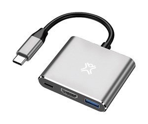 Dokkingstasjon - XtremeMac XWH-HUB3-13 laptop dock/port replicator - XWH-HUB3-13