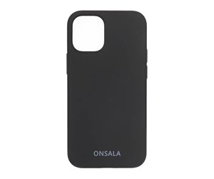 Mobil - Deksel og etui - ONSALA Phone Case Silicone Black - iPhone 12 Mini - 664000