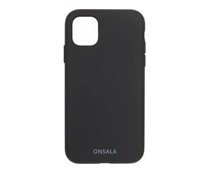 Mobil - Deksel og etui - ONSALA Phone Case Silicone Black - iPhone 11 / XR - 664012