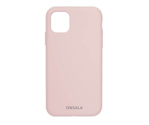 Mobil - Deksel og etui - ONSALA Phone Case Silicone Sand Pink - iPhone 11 Pro - 664018