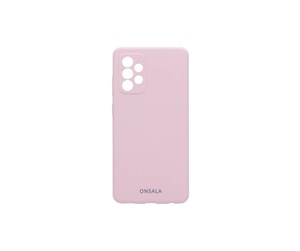 Mobil - Deksel og etui - ONSALA Phone Case Silicone Sand Pink - Samsung A72 - 664059