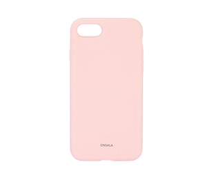 Mobil - Deksel og etui - ONSALA Phone Case Silicone Chalk Pink - iPhone 6/7/8/SE - 664073