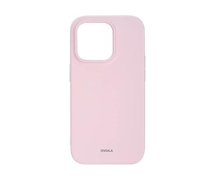 Mobil - Deksel og etui - ONSALA Phone Case Silicone Chalk Pink - iPhone 14 Pro - 664102