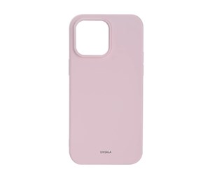 Mobil - Deksel og etui - ONSALA Phone Case Silicone Chalk Pink - iPhone 14 Pro Max - 664103