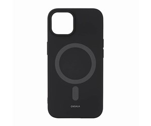 Mobil - Deksel og etui - ONSALA Phone Case Silicone MagSeries Black - iPhone 13/14 - 664112