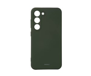 Mobil - Deksel og etui - ONSALA Phone Case Silicone Dark Green - Samsung S23 5G - 664131