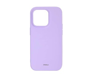 Mobil - Deksel og etui - ONSALA Phone Case Silicone Purple - iPhone 14 Pro - 664144