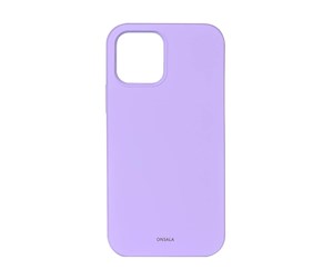 Mobil - Deksel og etui - ONSALA Phone Case Silicone Purple - iPhone 12/12 Pro - 664147