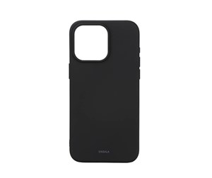 Mobil - Deksel og etui - ONSALA Phone Case with Silicone Feel MagSeries Black - iPhone 15 Pro Max - 664168