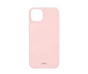 Mobil - Deksel og etui - ONSALA Phone Case with Silicone Feel MagSeries Chalk Pink - iPhone 15 Plus - 664170