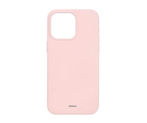 Mobil - Deksel og etui - ONSALA Phone Case with Silicone Feel MagSeries Chalk Pink - iPhone 15 Pro Max - 664172